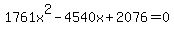 1761x%5E2-4540x%2B2076=0