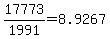 17773%2F1991=8.9267