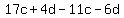 17c%2B4d-11c-6d