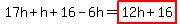 17h%2Bh%2B16-6h=highlight%2812h%2B16%29