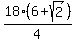 18%286%2Bsqrt%282%29%29%2F4