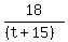 18%2F%28%28t%2B15%29%29