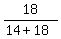 18%2F%2814%2B18%29