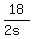 18%2F%282s%29