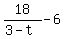 18%2F%283-t%29-6