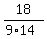 18%2F%289%2A14%29