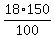 18%2F100%2A150