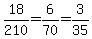 18%2F210=6%2F70=3%2F35