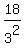 18%2F3%5E2