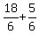 18%2F6%2B5%2F6