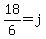 18%2F6=j