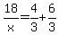 18%2Fx=4%2F3%2B6%2F3