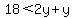 18%3C2y%2By