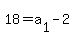 18=a%5B1%5D-2