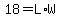 18+=+L%2AW