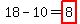 18-10=highlight%288%29