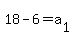 18-6=a%5B1%5D