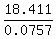 18.411%2F0.0757