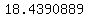 18.4390889