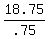 18.75%2F.75