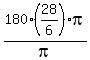 180%2A%2828%2F6%29pi%2Fpi