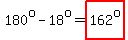 180%5Eo-18%5Eo=highlight%28162%5Eo%29