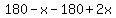 180+-+x+-+180+%2B+2x%29+=+10