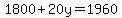 1800%2B20y=1960