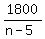 1800%2F%28n-5%29