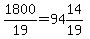 1800%2F19=94%2614%2F19