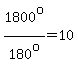 1800%5Eo%2F180%5Eo=10