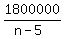 1800000%2F%28n-5%29