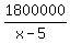 1800000%2F%28x-5%29