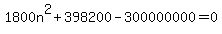 1800n%5E2%2B398200-300000000=0