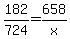 182%2F724=658%2Fx