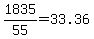 1835%2F55=33.36