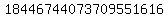 18446744073709551616
