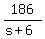 186%2F%28s%2B6%29