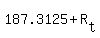 187.3125+%2B+R%5Bt%5D