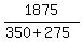 1875%2F%28350%2B275%29