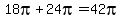 18pi%2B24pi=42pi