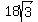 18sqrt%283%29