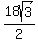 18sqrt%283%29%2F2+
