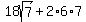 18sqrt%287%29+%2B+2%2A6%2A7