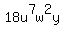 18u%5E7w%5E2y