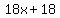 18x%2B18
