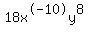 18x%5E-10y%5E8