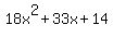 18x%5E2+%2B33x%2B14