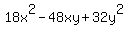 18x%5E2+-48xy%2B32y%5E2