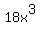 18x%5E3